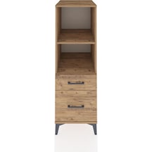 Kronos Dolap 2 Raflı 2 Çekmeceli 44x59x134 Çam-çam Çam