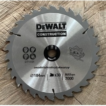 Dewalt Elmas Testere 184mm Sunta Kesme Mdf Ahşap Kesme Testeresi 30diş 16mm