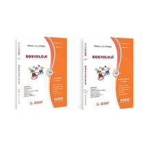 Egem Aöf Sosyoloji - Iki Dönem Birden 2. Sınıf Kitabı Seti