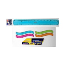 Kırılmaz Cetvel 30 Cm - Rubenıs Esnek Slikonlu Cetvel