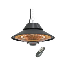 Mirkraft Elirg R.c Led Işıklı Elektrikli Isıtıcı, 2000 W, Uzaktan Kumandalı, İki Isıtma Kademesi, Ip45, Balkon Isıtıcısı, Çadır Isıtıcısı, Kış Bahçesi Isıtıcısı, Karbon Kızılötesi Isıtıcı Elirg R.c