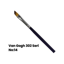 Van Gogh 302 Seri Sentetik Yan Kesik Uçlu Fırça No 14