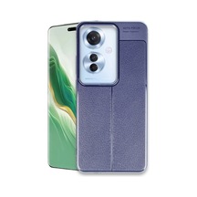 Oppo Reno 11f Kılıf Auto Focus Kapak - Lacivert 0.2M-Çok Renkli