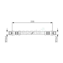 Fren Hortumu Arka Mercedes Sprınter B904 B905 . Vw Lt 1928-1946