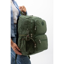 Baginn Kadın Sırt Çantası Hafif Kumaş Çok Cepli Kabin Boy Seyahat Çantası 43 30 Cm 001