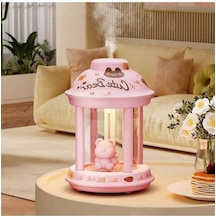 Createtech Yeni Ofis Nemlendirici, Rahatlatıcı Işığı İle Ev Ve Ofis Atmosferi 350ml 02 Ex