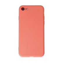 Apple iPhone Uyumlu 7 Kılıf First Silikon - Turuncu İtdark35027