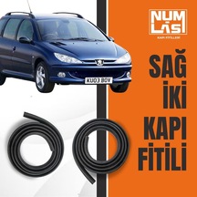 Peugeot 206 Station Wagon Sağ Ön Ve Arka Kapı Fitili-a Kalite-numlas-nm3691