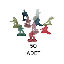 50 Adet Oyuncak Asker
