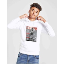 Tshirthane Rap Hiphop 2Pac Respect Cover Baskılı Unisex Çocuk Sweatshirt (528872232)