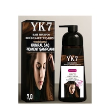 Yk7 Kozmetik Yk7 Kumral 7.0 Beyaz Kapatıcı Şampuan 300 Ml.