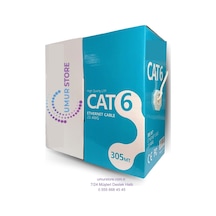 305mt Metre Cat6 23awg Kablo Ethernet Internet Network Ağ Ip Kamera Kablo