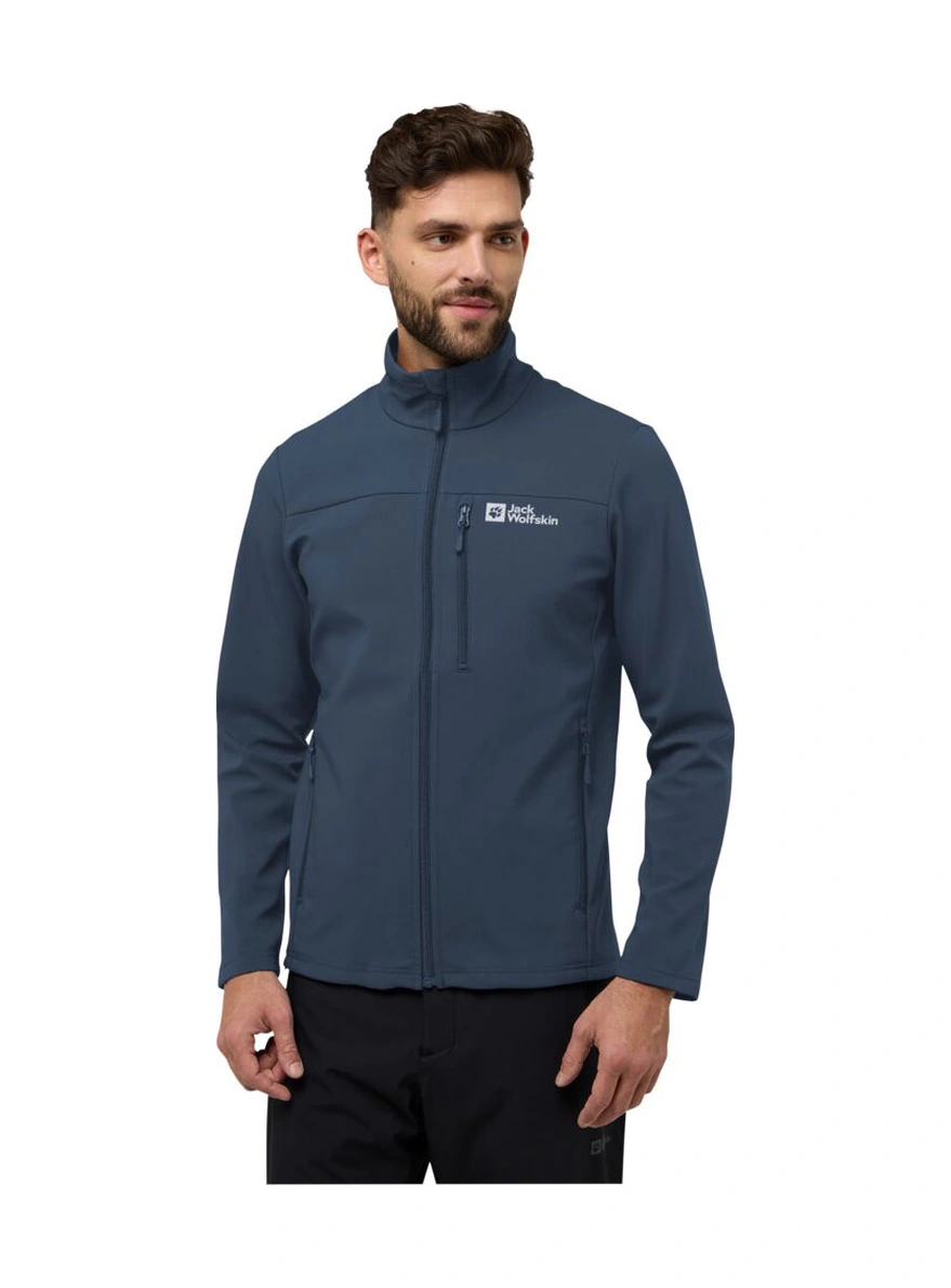 Jack Wolfskin Whırlwınd Men Softshell A62521-c0412 Siyah
