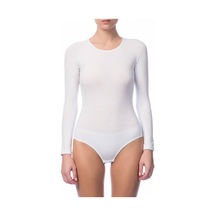 Nbb 0 Bisiklet Yaka Alttan Çıtçıtlı Body/atlet -2946 Beyaz