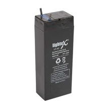 Akü 4v 1.2a Işıldak Fener 3.5x9x2cm Lightex Lt-42n Siyah