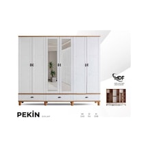 Pekin Mdf 6 Kapılı Dolap