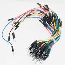 65'Li Erkek-Erkek Breadboard Jumper Kablo Seti