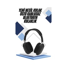 Yeni Nesil Bluetooth Kulaklık Kulak Üstü Anc Özelliği Yüksek Ses Kaliteli