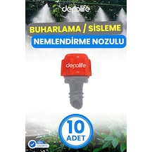 Sisleme Misting Buharlama Serinletme Nozulu Sera Nemlendirme Spreyi Kafa Sulama Ekipmanları Mis Standart