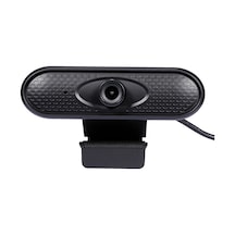 Youtek Manuel Odaklı 1080p Hd Usb Web Kamerası - Bilgisayar Ve Laptop İçin Dahili Mikrofonlu Siyah Kamera