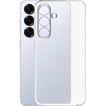 Samsung Galaxy S25 Fe İle Uyumlu Kılıf Şeffaf Kamera Korumalı 3d