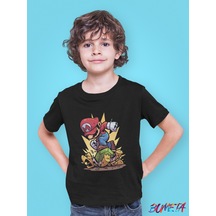 Bumeta Super Mario Game Ateri Winner Çocuk Tişört T-shirt Siyah