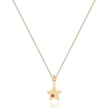 Tektaş - Sarı Altın 14 Ayar Yıldız Kolye N11.45976