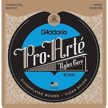 D'addario Ej46 Klasik Tel Set Hard Tension Silver