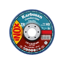 Karbosan Comfortline Flap Disk Zr Zxr11 Hd 125 Mm 60 Kum Düz-karbosan 982460