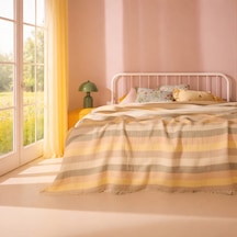 Soft Pastela Çift Kişilik Yatak Örtüsü - Renkli - 200x230 Cm Çok Renkli