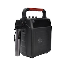 Talkbag Tb-200b Led Ekranlı 60w Tek El Telsiz Mikrofonlu Taşınabilir Hoparlor