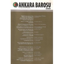 Ankara Barosu Dergisi Yıl: 71 Sayı: 2013/2