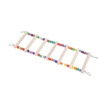 X-perk Kuş Merdiveni Kuş Tüneği Boy 25 Cm En 8 Cm 7 Basamaklı