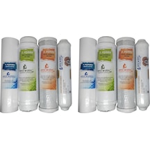 Pera Water Açık Kasa Su Arıtma Cihazlarına 4Lü Filtre Set 2 Takım