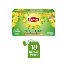 Lipton Osmantus Çiçek Bahçesi Aromalı Yeşil Çay 18li