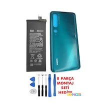 Xiaomi Mi Note 10/mi Note 10 Pro Arka Cam Kapak Batarya Pil Kapağı Yeşil+ Batarya Pil Bm52+tamir Set