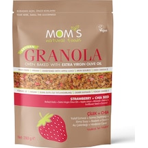Mom's Natural Foods Çilek+chia Granola 280 G E