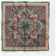 Vintage Desen Bandana/fular Çok Renkli
