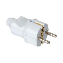 10'Lu Paket Plastik Topraklı Erkek Fiş