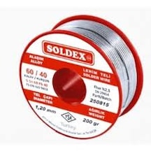 Soldex Lehim Teli 1.20 Mm 200Gr Sn60 Pb40