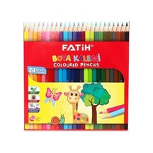 Fatih 24'lü Kuru Boya Toplam 24 Parça Çok Renkli
