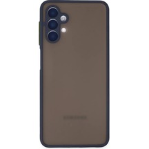 Newface Samsung Galaxy A04s Kılıf Montreal Silikon Kapak - Lacivert