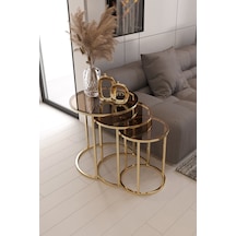 Armoni 3'lü C Zigon Gold Kaplama Bronz Cam