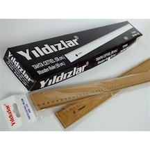 Yıldızlar Tahta Cetvel 50 Cm Wooden Ruler Okul Gereçleri Ahşap Cetvel Diğer