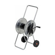 Agrati 216 Hortum Makarası Tekerli Krom Metal 50mt-1/2''