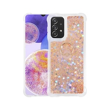 Zore Galaxy A23 Kılıf Nvth Milce Kapak - Gold