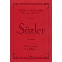 Sözler (Çanta Boy - İki Renk) - Bediüzzaman Said-i Nursi - Söz Basım Yayın