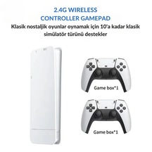 S'82 M15 Retro Konsol 20.000 Oyunlu, Çift Gamepadli, 4k Hdmı
