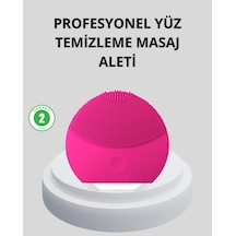 Şarjlı Su Geçirmez Yüz Temizleme Ve Masaj Aleti 3 Fonksiyonlu