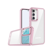 Galaxy Uyumlu A04s Kılıf Klfs Flora Kapak - Rose Gold Rose Gold